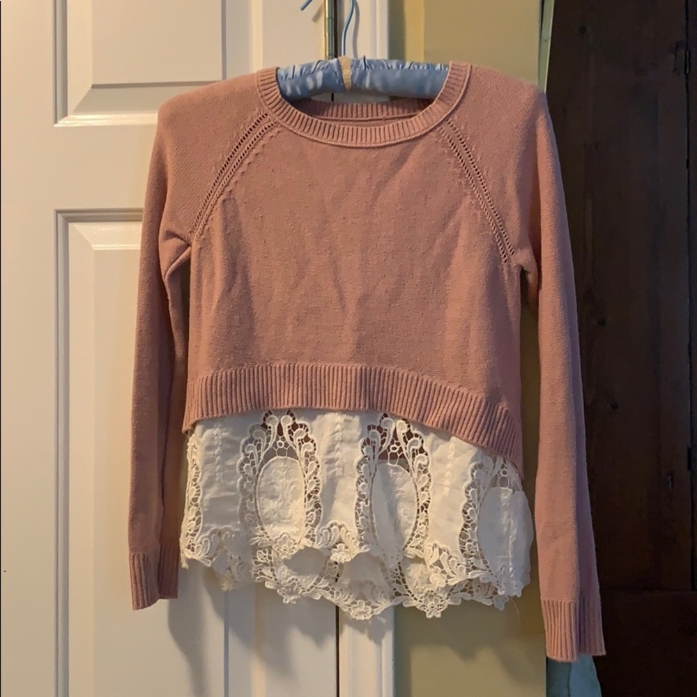 Crop Like AE Sweater